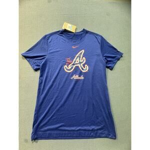 Nike THE NIKE TEE Mens Loose Fit Sz M Blue Brand New